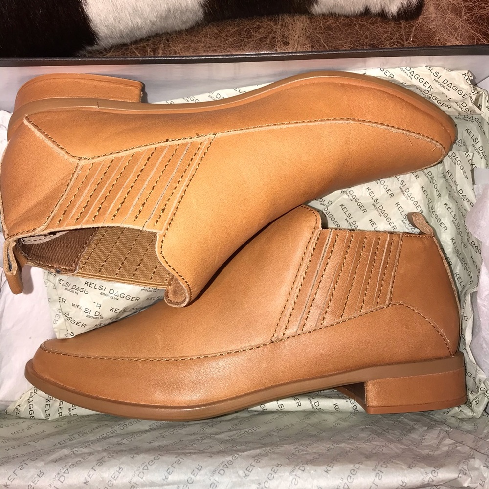 Kelsi Dagger Leather Arole Bootie